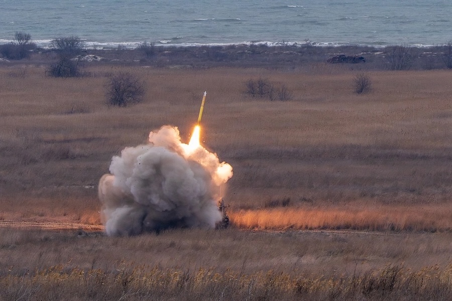 U.S. Army conducts air defense live-fire training in Romania during Dynamic Front 26 exercise