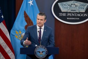 U.S. Secretary of War Pete Hegseth said on Wednesday that a U.S. Navy submarine sank an Iranian warship in international waters. According to the Pentagon, the incident marks the first sinking of an adversary ship by the United States since World War II.