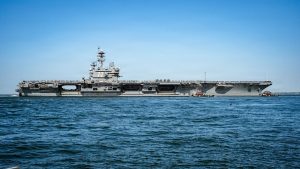 The United States has deployed another aircraft carrier to the Middle East as part of its ongoing military operations. The USS George H.W. Bush (CVN-77) departed Naval Station Norfolk in Virginia on 31 March for a regularly scheduled deployment.