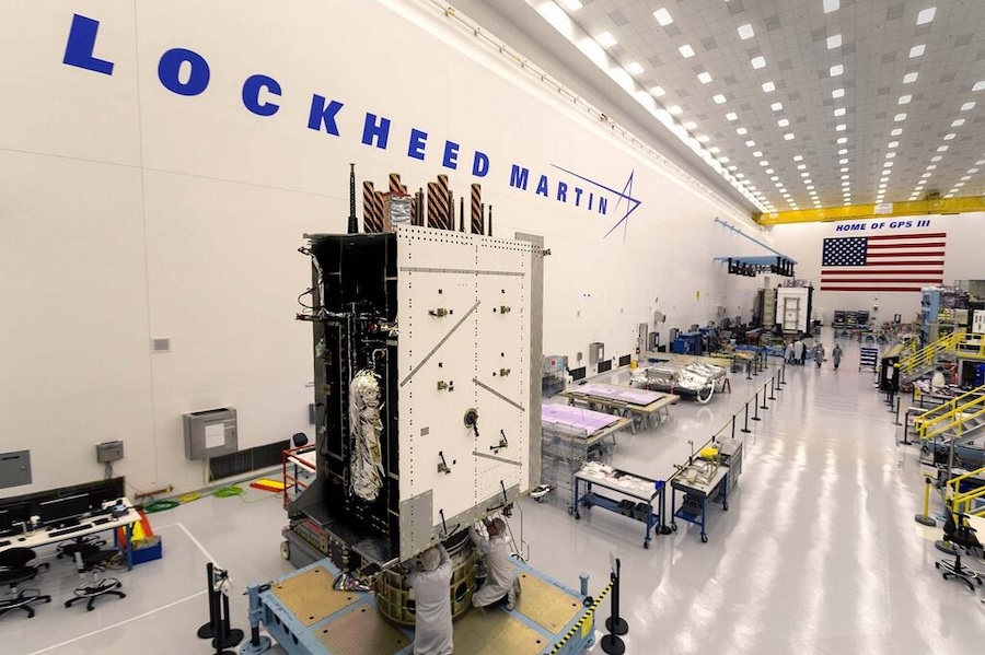 Lockheed Martin completes key production milestone for GPS IIIF satellite ahead of first launch