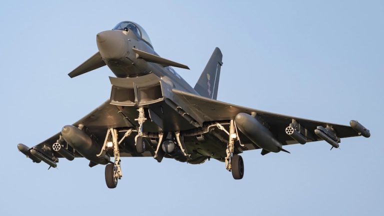 BAE Systems tests low-cost APKWS weapon on Eurofighter Typhoon to enhance counter-UAS capability and operational flexibility