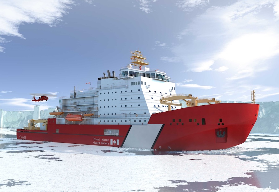 Canadian shipbuilder Davie starts construction of next generation icebreaker Polar Max in Lévis
