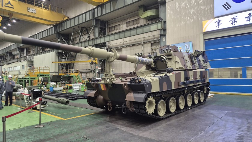 Hanwha Aerospace completes production of first K9 self-propelled artillery system for Romanian Armed Forces