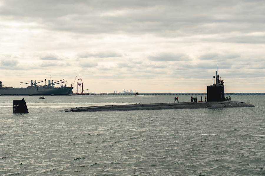 HII redelivers USS New Jersey attack submarine to U.S. Navy after post-shakedown maintenance at Newport News