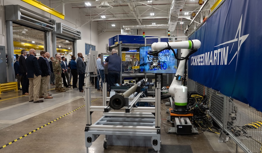 Lockheed Martin demonstrates Next-Generation Short-Range Interceptor assembly for U.S. Army air defense program