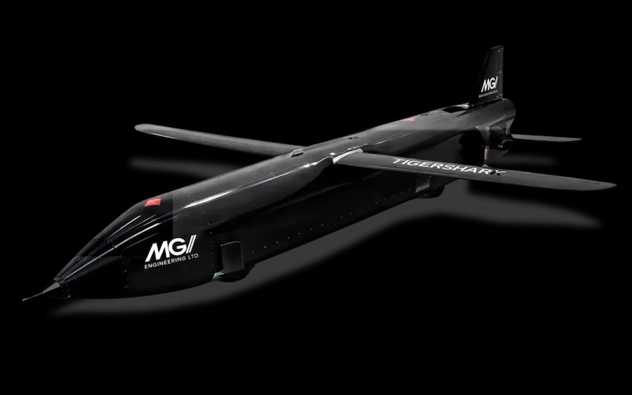 MGI Engineering conducts first flights of TigerShark uncrewed strike platform in partnership with Auterion