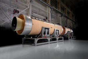 Northrop Grumman and the U.S. Air Force are accelerating development of the Sentinel intercontinental ballistic missile program under a revised acquisition approach. The program is advancing toward a first flight test in 2027 and initial operational capability in the early 2030s.