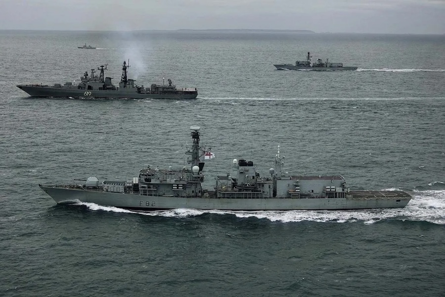 Royal Navy completes ten-day operation monitoring Russian warships and submarine in UK waters