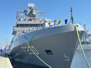 TKMS announced that the Tamandaré (F200) has officially entered operational service with the Brazilian Navy following a commissioning ceremony held in Rio de Janeiro. The vessel is the first ship delivered under Brazil’s Tamandaré Class Frigates Programme and marks the start of its active service within the fleet.