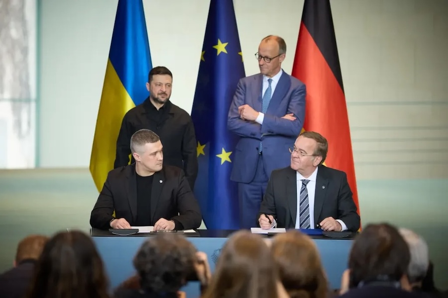 Ukraine and Germany sign memorandum to exchange defence data and expand cooperation on AI and weapons systems