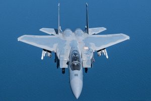 The U.S. Air Force plans to more than double its future fleet of F-15EX Eagle II fighters, increasing the target from 129 to 267 aircraft. The revised plan includes 24 F-15EX jets requested in the fiscal year 2027 budget.