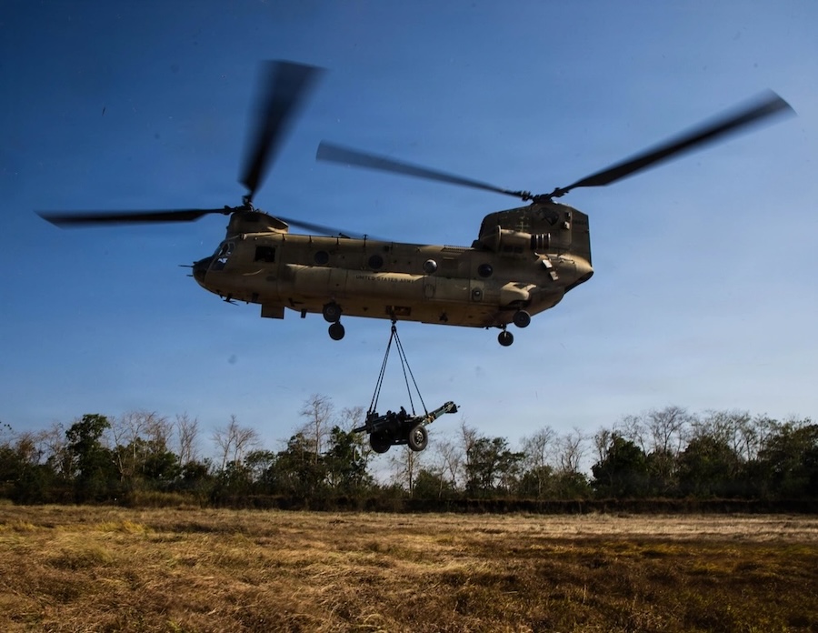 U.S. Army awards Boeing $324 million contract for six CH-47F Block II Chinook helicopters to expand fleet capacity