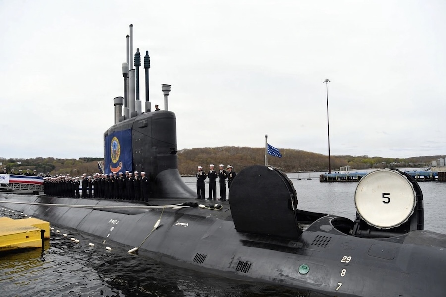 U.S. Navy commissions Virginia-class submarine USS Idaho at Groton base, adding new undersea warfare capability