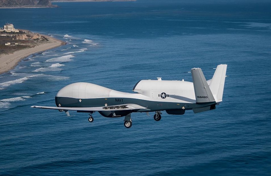 U.S. Navy MQ-4C Triton drone signals emergency and disappears from tracking over Persian Gulf waters