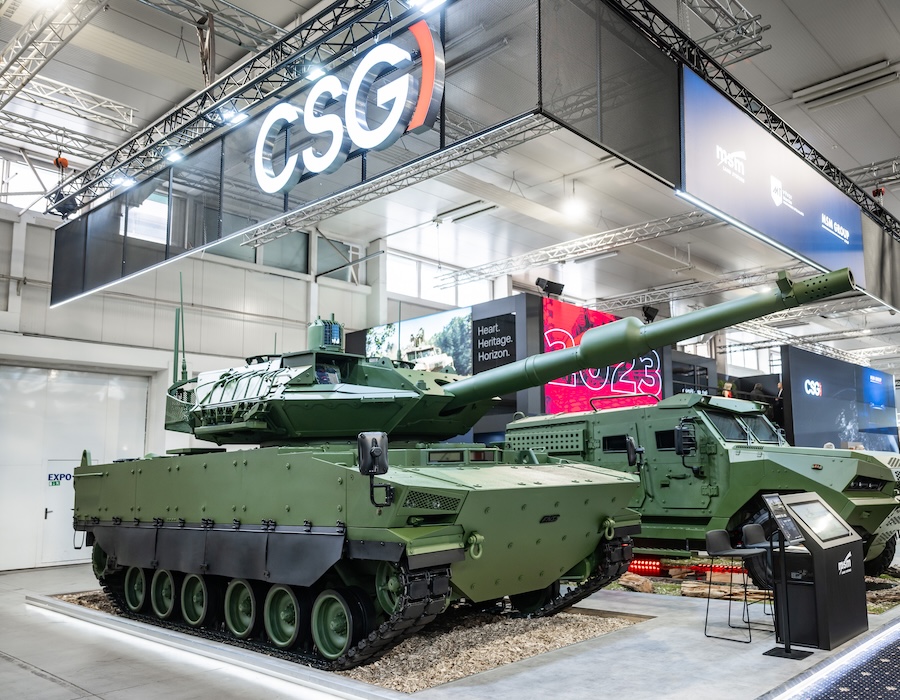 CSG and FNSS Savunma Sistemleri have announced a strategic cooperation agreement focused on the joint development and production of armoured vehicle platforms for European and international markets. The partnership was presented during the opening day of IDEB 2026 in Bratislava, where the companies also unveiled the new CFL-120 Karpat combat vehicle.