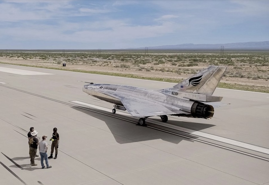Hermeus Quarterhorse Mk 2.1 reaches mach 1.21 in company’s first unmanned supersonic flight