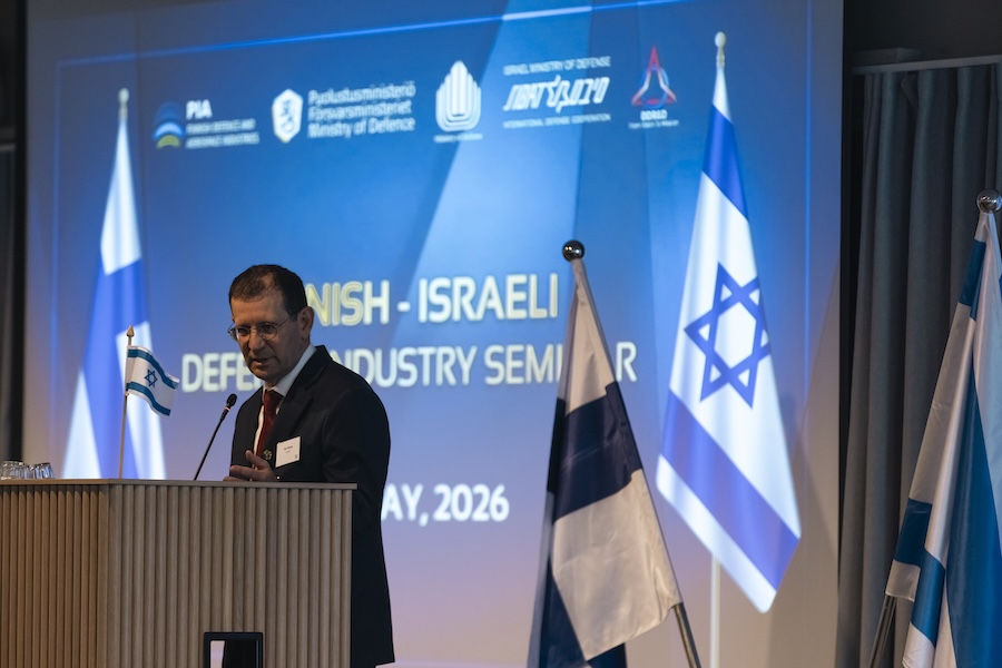 Israel Ministry of Defence leads 32-company industry delegation to Finnish-Israeli seminar in Helsinki