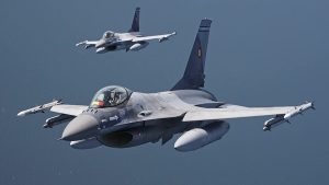 Romanian F-16 shoots down unmanned aircraft over Estonia during NATO Baltic Air Policing mission
