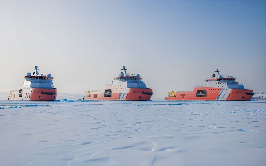 Davie Defense breaks ground on $1 billion Gulf Copper shipyard modernization in Texas for U.S. Coast Guard icebreakers