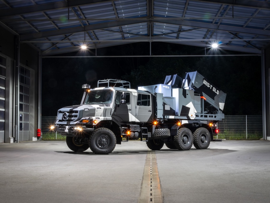 Diehl Defence has presented the IRIS-T SLS MK 4, a further development of its highly mobile short-range air defence system. The company introduced the system to an expert audience ahead of this year’s ILA Berlin Air Show, which runs from 10 to 14 June.