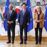 The European Union and the Republic of Korea agreed to expand security and defence cooperation during their 11th Summit in Brussels. The meeting brought together European Commission President Ursula von der Leyen, European Council President António Costa and Republic of Korea President Lee Jae-Myung.