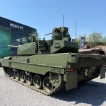 EuroTrophy demonstrated a new configuration of the Trophy hard-kill active protection system during Eurosatory 2026 in Paris. The company is a joint venture whose shareholders are Rafael Advanced Defence Systems, General Dynamics European Land Systems and KNDS Deutschland.