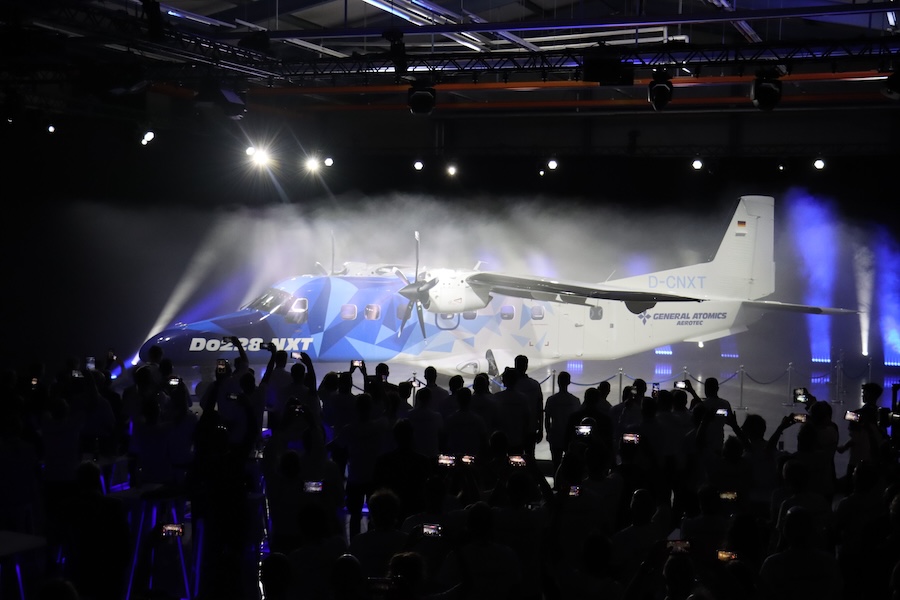 General Atomics AeroTec Systems unveils Do228 NXT as new-generation aircraft built in Germany for multirole missions