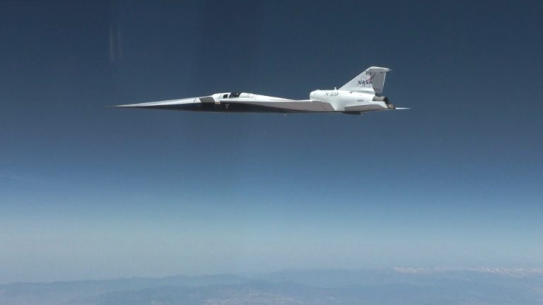 NASA X-59 flies supersonic for first time as quiet supersonic aircraft moves toward mission-condition testing [VIDEO]