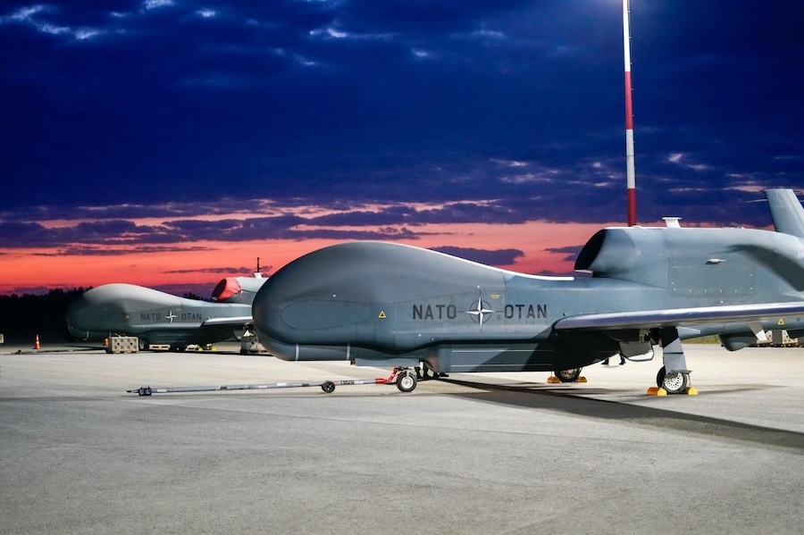NATO ISR Force deploys RQ-4D Phoenix aircraft to Finland to support Ramstein Flag 26 multi-domain exercise