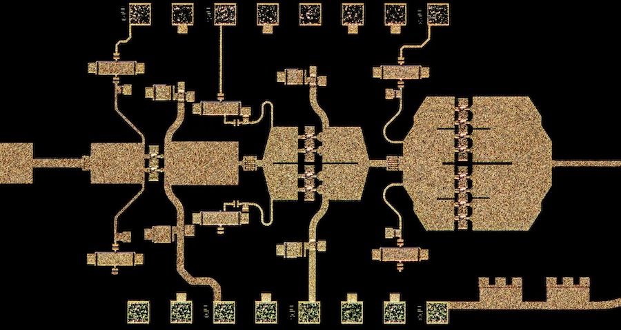 Northrop Grumman has developed a new Gallium Nitride chip designed to improve performance for military and commercial radio frequency applications. The company said the chip sets a new standard by using the W-band spectrum, which supports very fast radio waves for sending and receiving more detailed information.