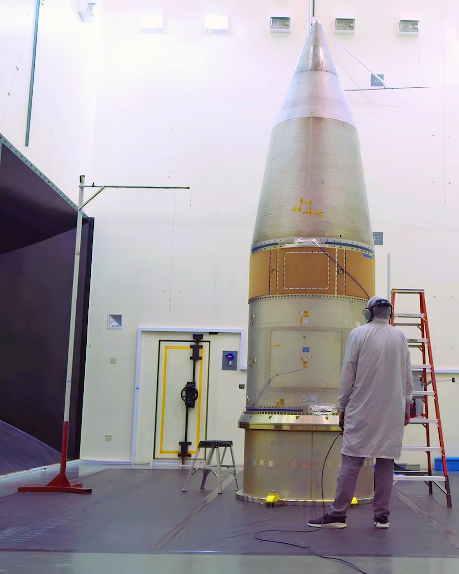 Northrop Grumman validates Sentinel ICBM hardware in acoustic test as next-generation strategic deterrent moves toward flight testing