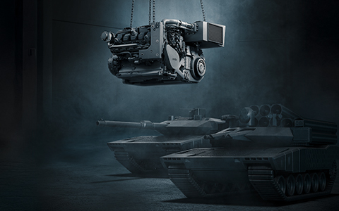 Rolls-Royce unveiled mtu PowerPack Xelerate hybrid drive for heavy tracked vehicles as land forces sought more power and energy