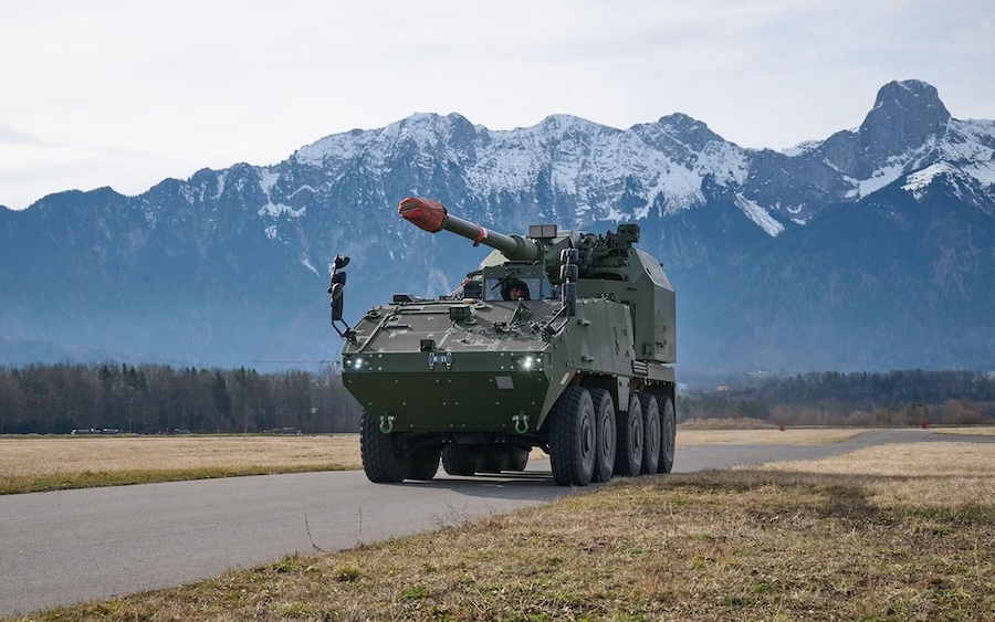 Switzerland selects KNDS AGM artillery system on Piranha IV platform to modernise indirect fire capability
