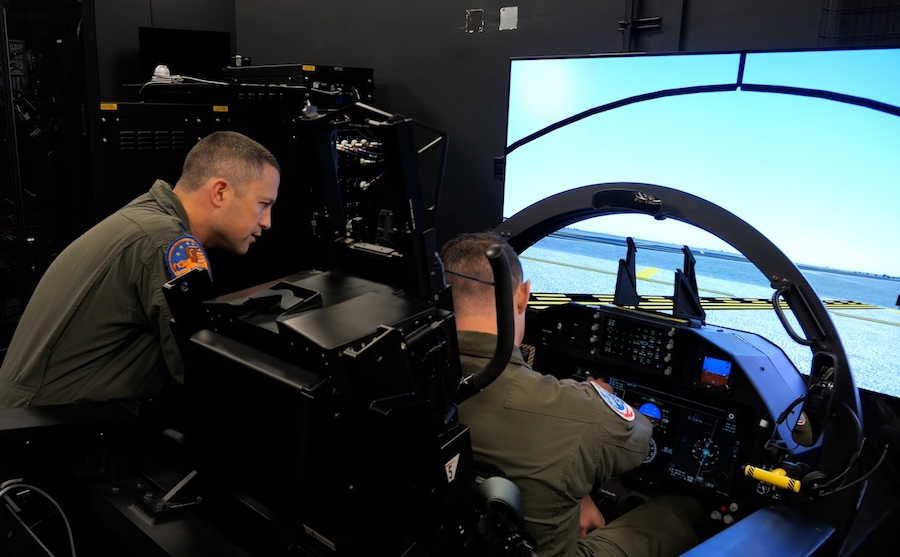 U.S. Air Force accepts first T-7A ground-based training systems as Red Hawk simulator program advances toward pilot training