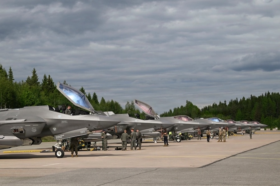 U.S. Air Force deploys F-35 fifth-generation fighters to Finland for NATO Ramstein Flag 2026 exercise