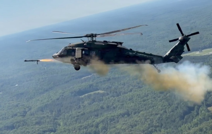 U.S. Army tests medium-range launched effects from Black Hawk as aviation modernisation effort advances