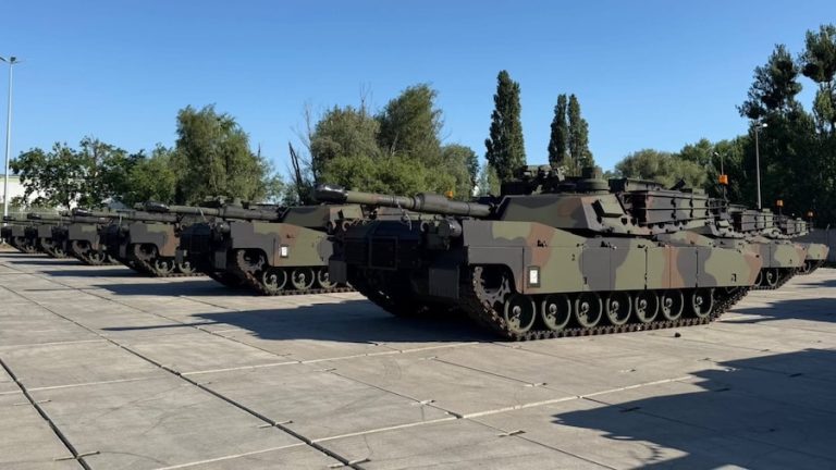 Poland’s Ministry of National Defense said the United States has delivered a new batch of M1A2 SEPv3 Abrams main battle tanks to Poland.