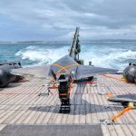 The Royal Navy and British Army have tested a domestically produced One-Way Effector uncrewed air system for use in maritime and land operations for the first time. The Nyan OWE, designed and built by BAE Systems’ Callen-Lenz, is a small uncrewed aircraft with a 2.9-metre wingspan and is designed to provide a precision strike capability.