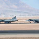 Six F-39E Gripen fighters from the Brazilian Air Force took part in SALITRE 2026 in Chile, marking the aircraft’s first participation in a multinational operation outside Brazil. Saab said the jets conducted air defence, escort and patrol missions alongside aircraft from Chile, Argentina, Colombia, the United States and Paraguay.