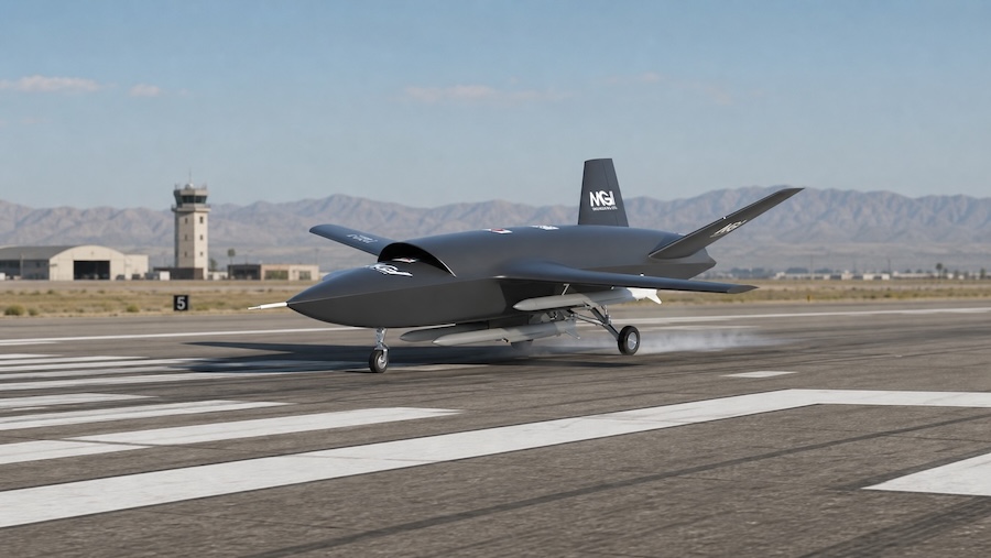 British firm MGI unveils T-022 Vortex autonomous combat aircraft for UK Storm Fighter requirement