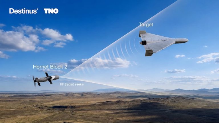 TNO and Destinus have announced plans to establish a joint venture for the further development, scaling and production of an advanced radar seeker. The technology was designed by TNO for interceptor systems and is intended to improve target detection and tracking in demanding operational conditions.