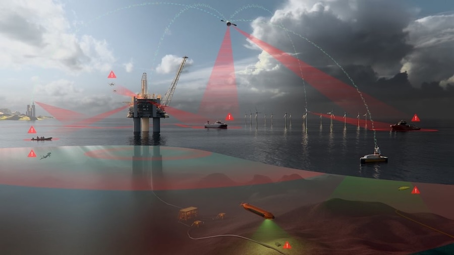 Kongsberg secures international contract for underwater surveillance and protection of critical infrastructure