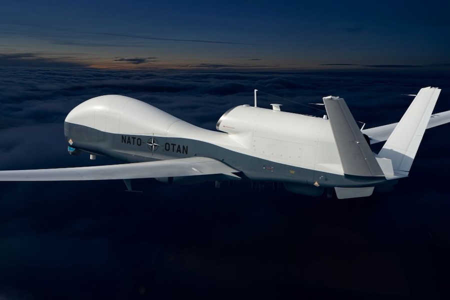 Northrop Grumman and Airbus sign agreement to support planned MQ-4C Triton expansion for NATO ISR Force