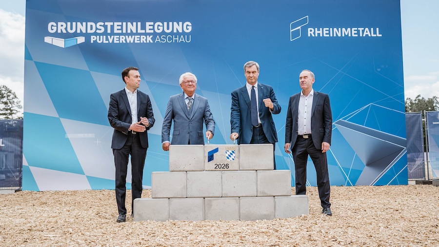 Rheinmetall expands Aschau powder plant to increase German propellant output for artillery ammunition