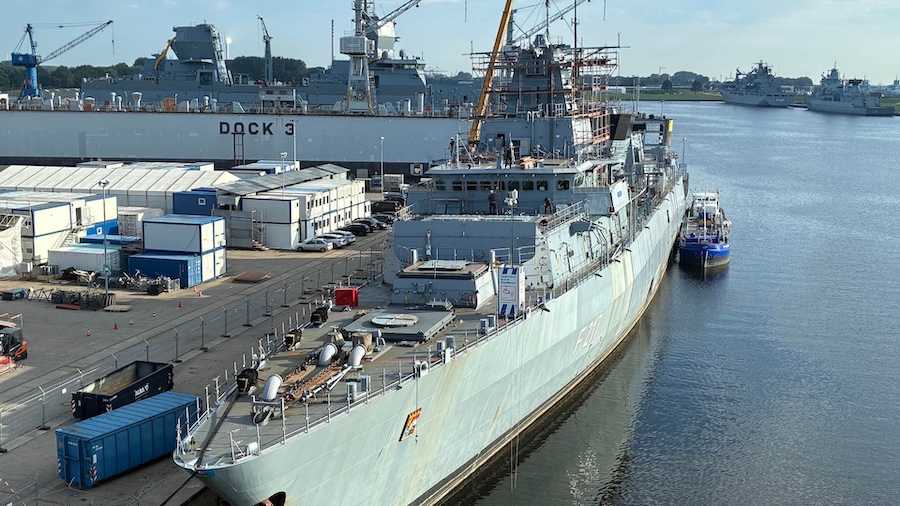 Rheinmetall secures several-hundred-million-euro contract to modernise German Navy frigate Bayern and extend service to 2035