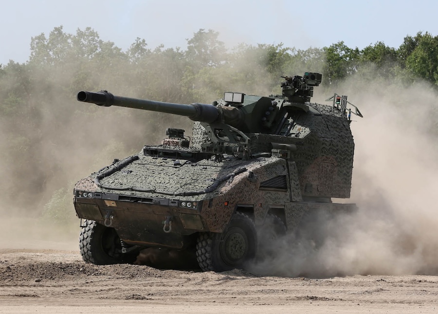Rheinmetall has secured a contract to supply weapon systems for 72 British Army RCH 155 wheeled howitzers. The award was placed in the second quarter of 2026 and is valued in the low three-digit million-euro range.