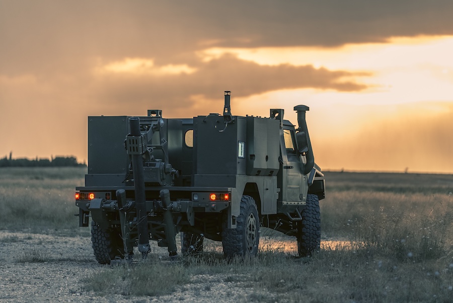 The EMOC mortar carrier by EM&E Group: a solution conceived for today’s operational scenarios