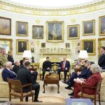 Ukrainian President Volodymyr Zelenskyy and U.S. President Donald Trump discussed licenses that would allow Ukraine to produce interceptors for Patriot air defense systems during talks at the White House. The issue forms part of Kyiv’s broader effort to expand domestic production and deepen defense-industrial cooperation with the United States.
