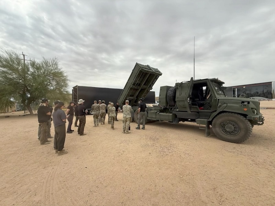 U.S. Army tests DeepFires autonomous rocket launcher and robotic resupply system at Project Convergence Capstone 6 in California