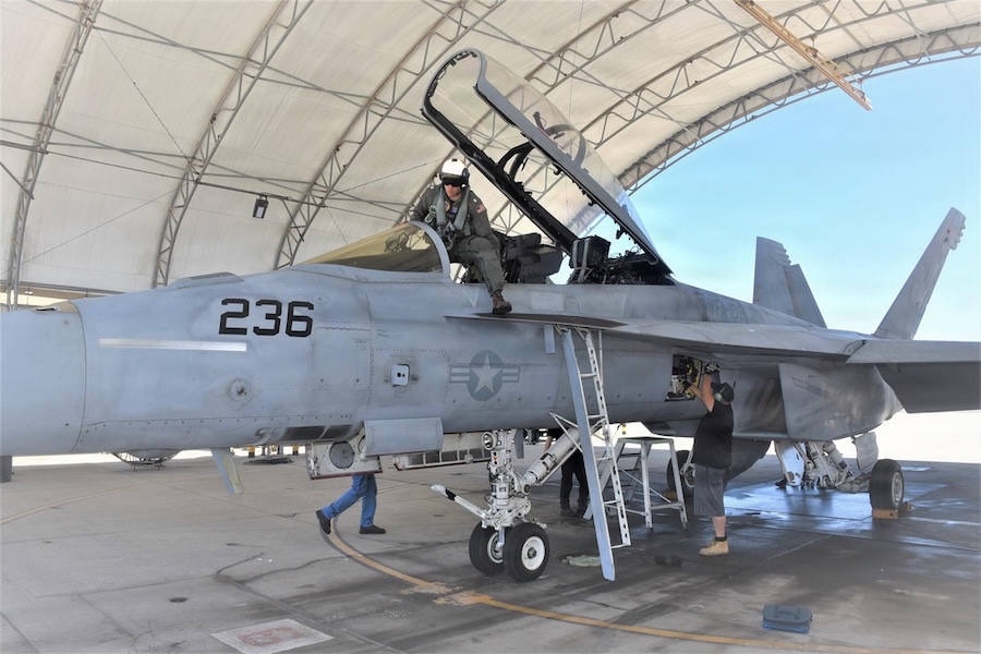 U.S. Navy tests 3D-printed F/A-18 Super Hornet repair method to speed forward maintenance